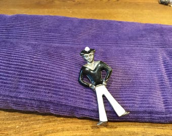 Vintage sailor broach