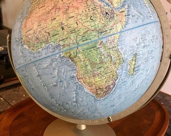 1974-1975 Replogle Globe of the World