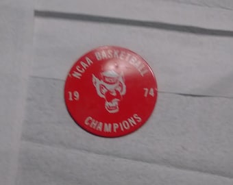 1974 NC State national championship pin