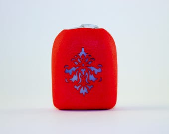 Clip-On Omnipod Pod Cover - Damask Design