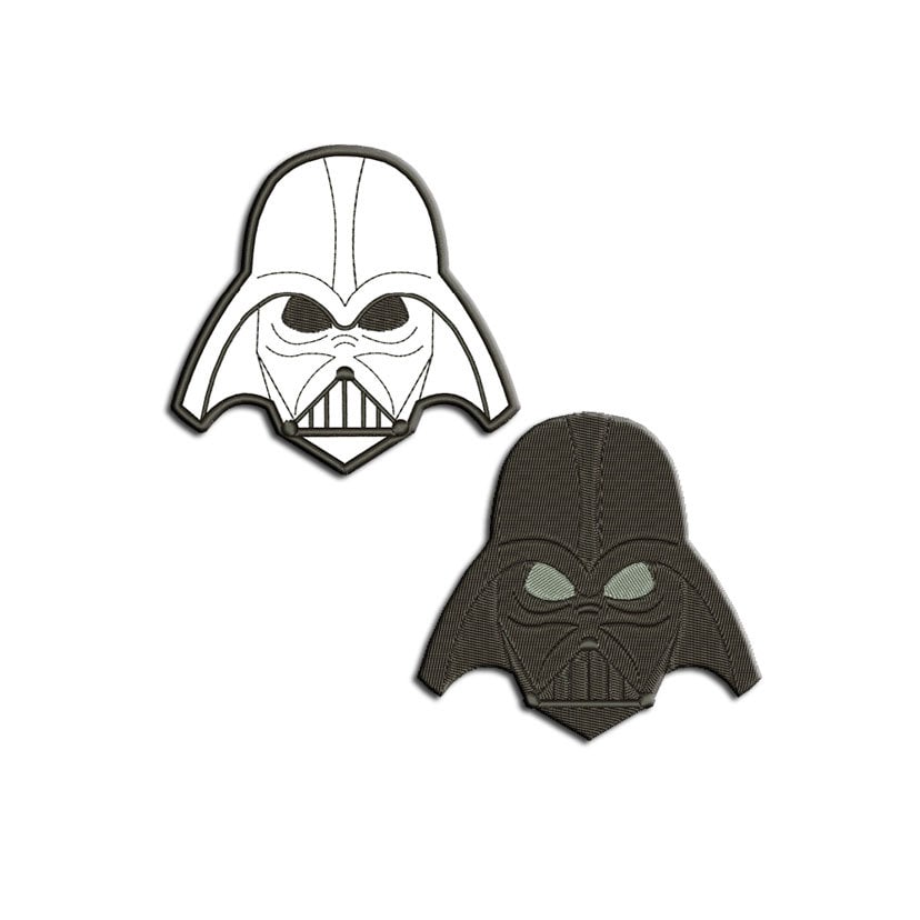 Star Wars Embroidery Designs Darth Vader Machine Embroidery