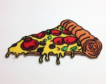 Pizza patch Pizza iron on patch