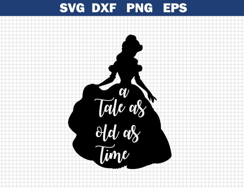 Free Free 243 Disney Belle Svg SVG PNG EPS DXF File