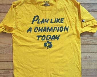 Champion notre dame tee