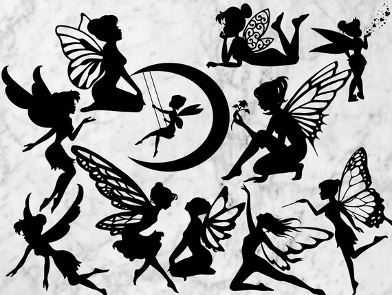 Download Fairies Svg Clipart Fairy vector dfx svg eps & png