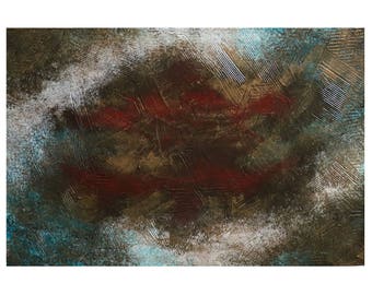 Abstract Acrylic Painting - Mixed Media