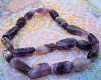 Amethyst Nuggets - One Strand