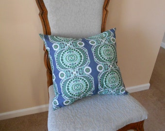 Ty Pennington Impressions Gray Damask Slate Pillow Cover