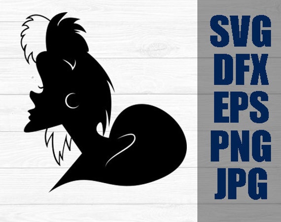 Free Free 234 Disney Villains Svg Cruella Deville Svg SVG PNG EPS DXF File