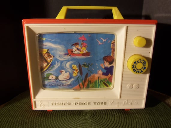 Fisher Price Giant Screen Music Box Two Tunes TV