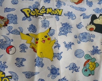 Lightweight POKEMON NOVELTY FABRIC/Pokemon Novelty Fabric from Spring Industries/100 Percent Shirtweight Pokemon Novelty Fabric/