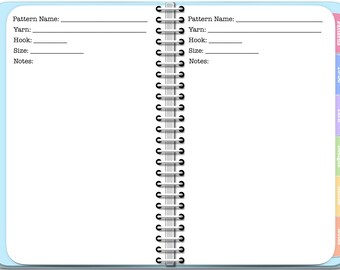 Crochet Project Planner - Digital Crochet Planner - The AWESOME Planner for Crocheters