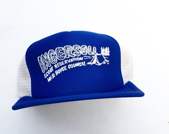 Vintage Boy Scout Ingersoll Scout Reserve Cap