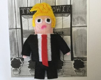 Trump cat toy