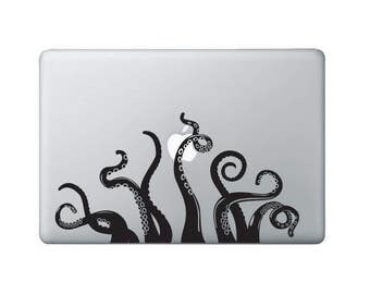 Octopus Tentacles Macbook Decal - Octopus Laptop Decal - Macbook Sticker