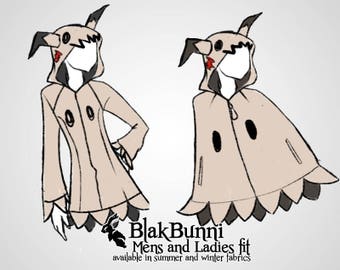 DESIGN ORDER - Mimikyu pokemon inspired cosplay hoodie or cape