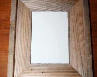 Reclaimed Wood Picture Frame 5 x 7 Vintage by RockyMtnVintage