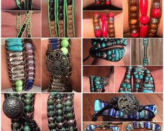 Design your Own Custom Wrap Bracelet