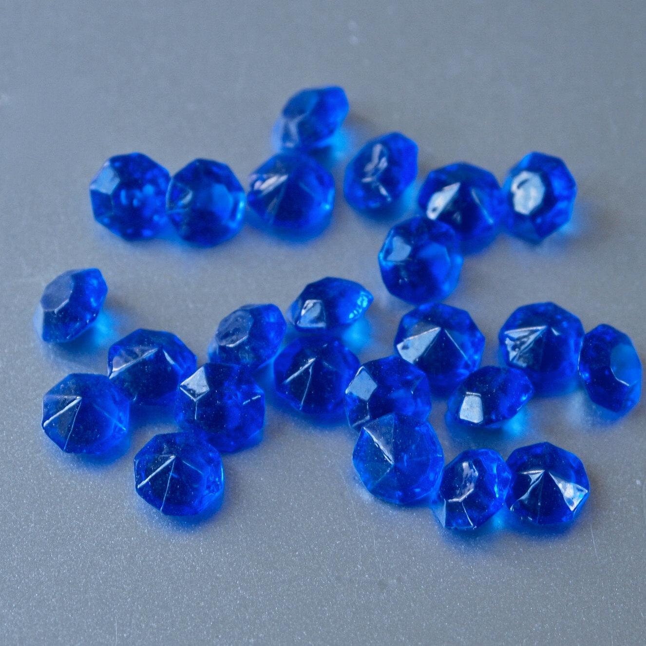 20 Vintage Czech Cobalt Blue OR Emerald Green 4-4.2 mm