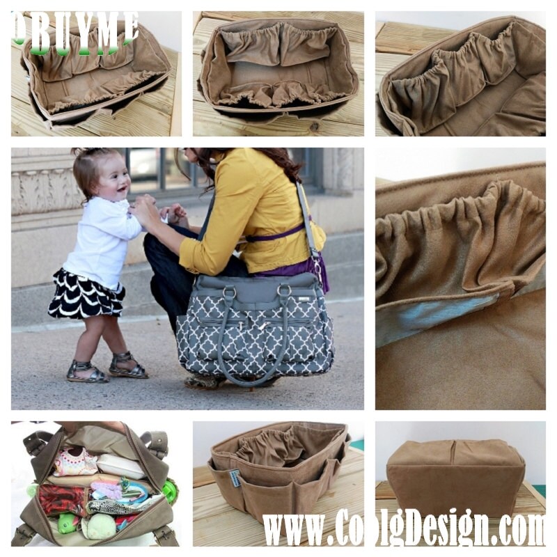 Diaper Bag Organizer insert For LV Neverfull GM 30x17cm / Faux