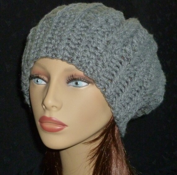 Crochet Slouch Beanie Slouchy Hat Winter Fashion Slouch