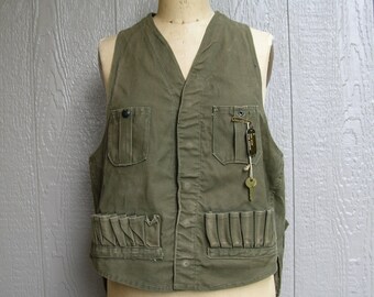 JC HIGGINS HUNTING Vintage 40s Vest