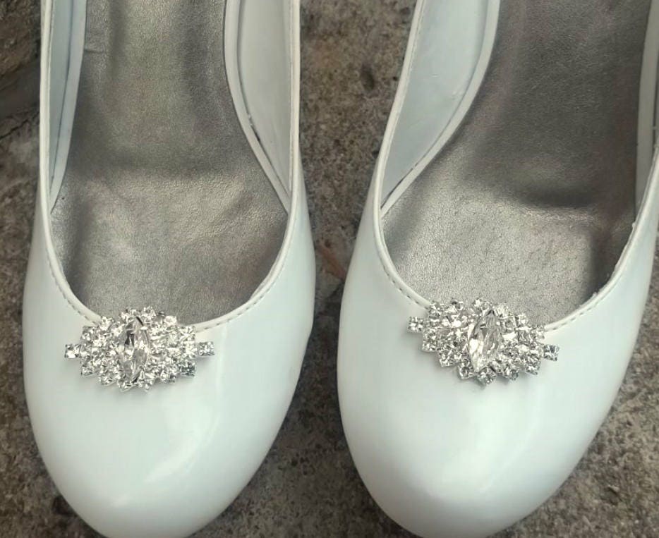 Wedding Shoe Clips Bridal Shoe Clips Rhinestone Shoe Clips