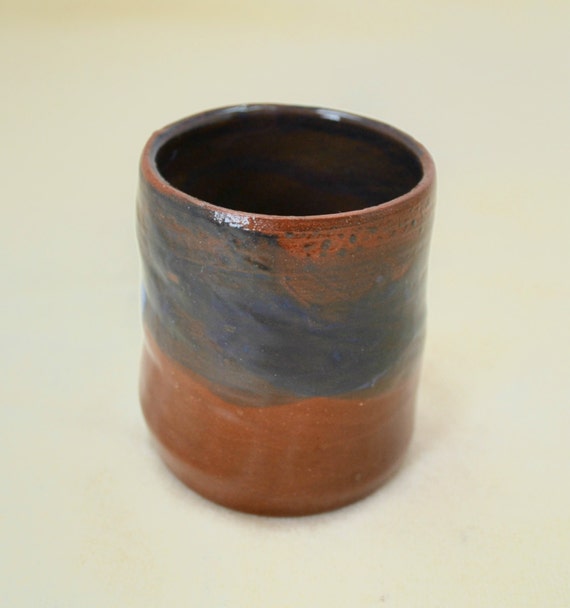 Sunset Haven Pottery Mini Vase Tea Cup Rustic Hand Thrown