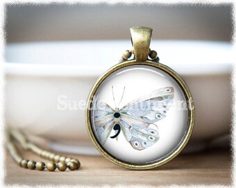 Mental Health Awareness • Inspirational Jewelry • Depression Anxiety Jewelry • Butterfly Necklace