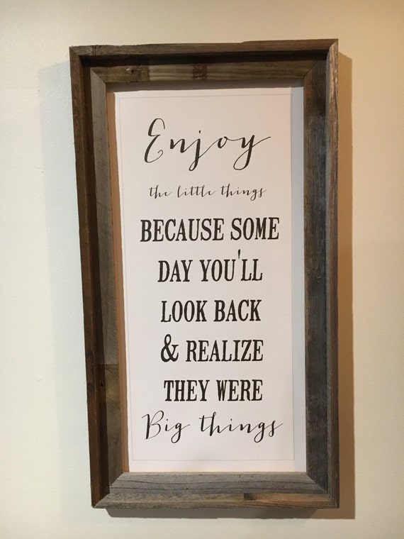 Items similar to Custom Quote Printed Farmhouse Canvas, Ready to Frame ...