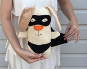 superhero bunny plush
