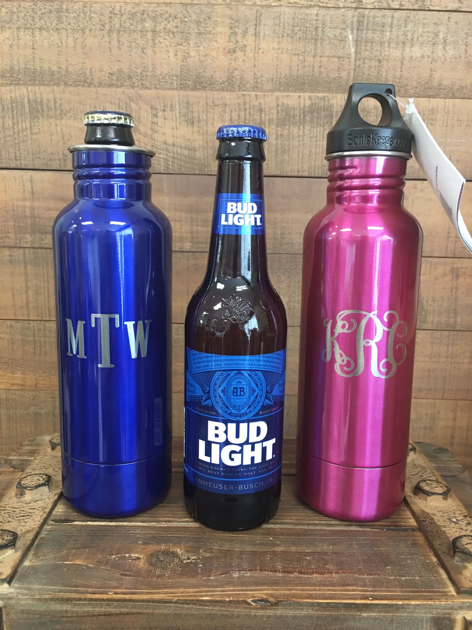 Beer Bottle Insulator Personalized BottleKeeper Custom