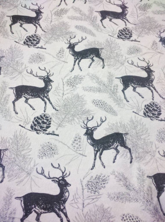 Deer Flannel 72x32 DESTSASH