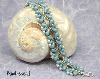 Paloma's Path Bracelet Tutorial - A Beadweaving Pattern - Zoliduos Optional