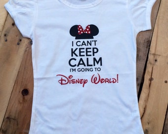 going to disney world shirt