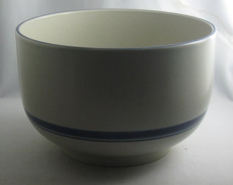 Rosenthal Germany studio-linie. Large Ceramic / pottery bowl. Terra Nastro. Design: Wolf Karnagel. Hand painted. VINTAGE