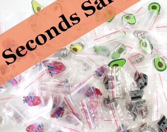 Enamel pin badges - seconds sale