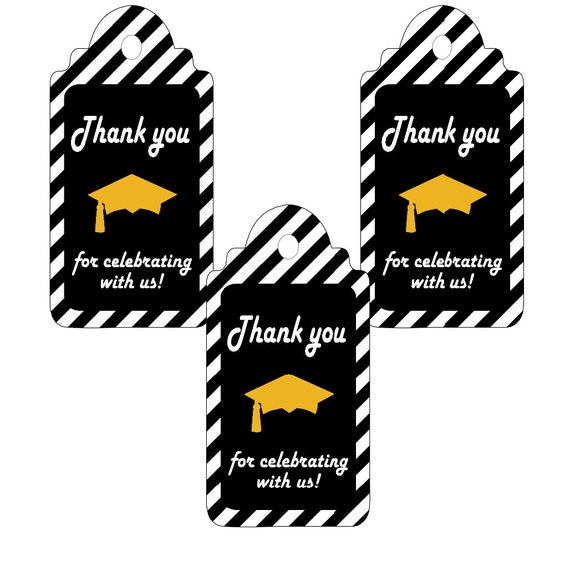 graduation-thank-you-tags-12-black-and-gold-graduation-party