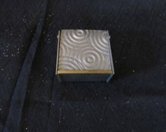 Vtg Jon Michael Route Pewter Trinket Box Hand Crafted Rare Signed 90's