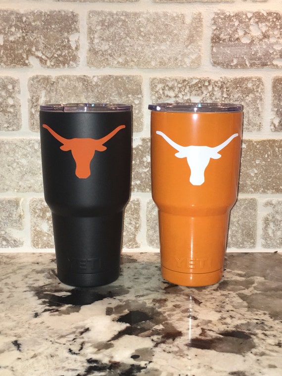 YETI Texas Longhorns Burnt Orange Rambler - 20oz