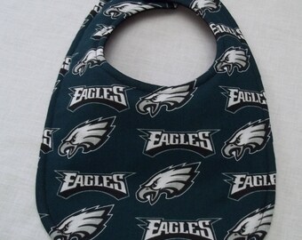 Philadelphia Eagles Baby Bib, Eagles Baby Bib