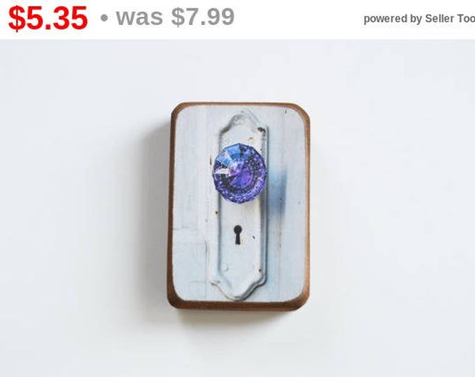 DOOR // Wooden magnet in the technique of decoupage rustic, shabby chic and vintage // Fresh Home Decor