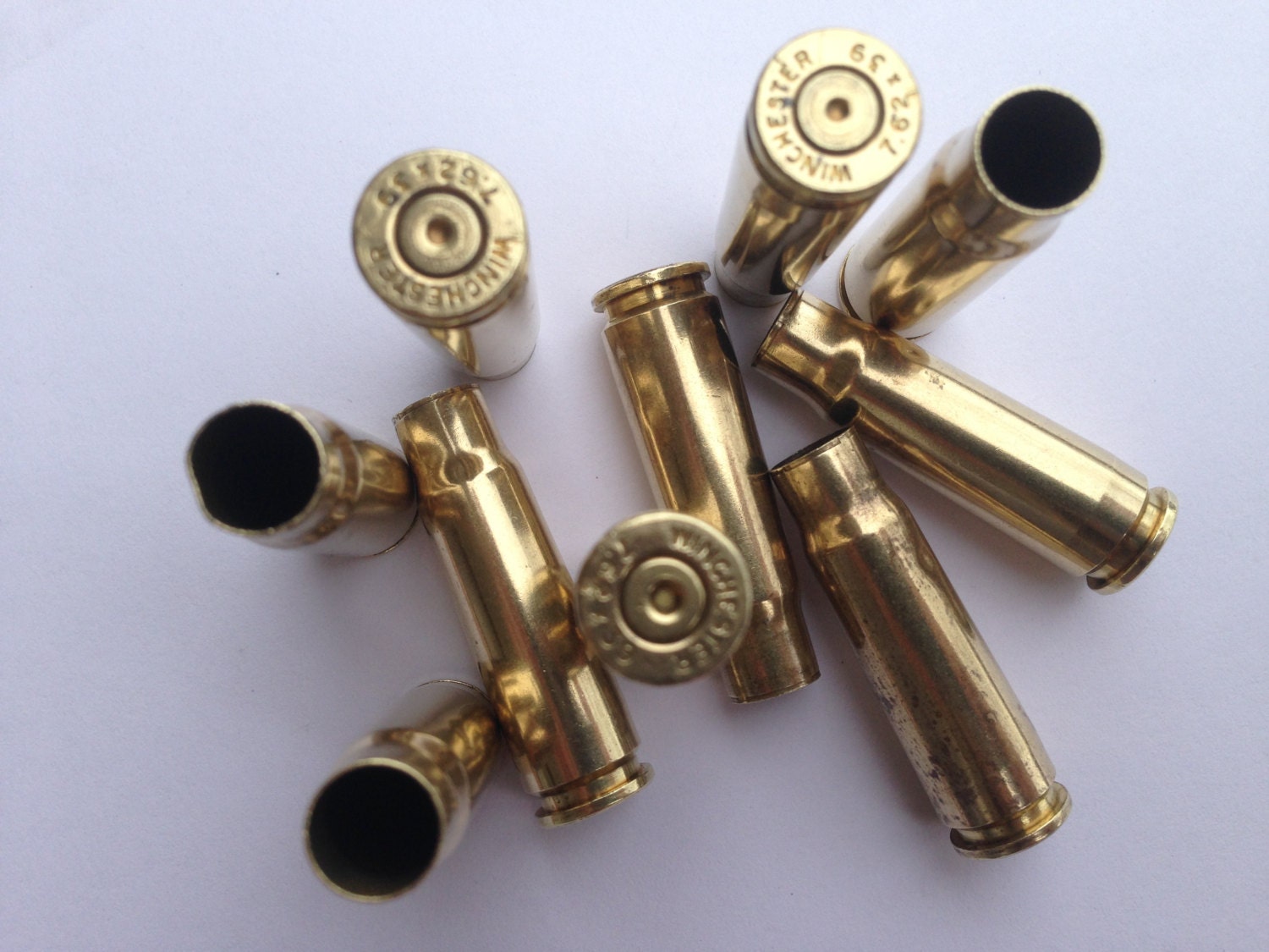 7.62 X 39 Once Fired Rifle Brass, Winchester Reloading Brass, Once ...