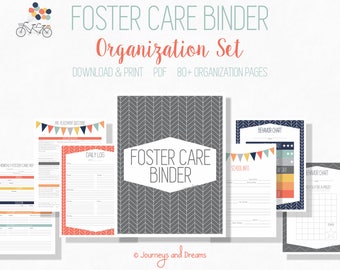 Foster Care Lifebook Life Story Book Printable 41 pages PDF