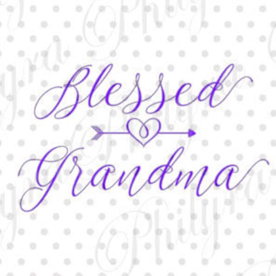 Download Blessed Grandma printable Svg Christmas Svg Digital