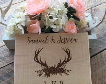 Cutting Board, Wedding Gift, Anniversary Gift, Engraved Cutting Board, Personalized Board, Gift for Newlyweds, Bride and Groom Gift