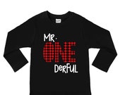 mr onederful birthday shirt