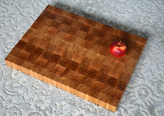 Big Cutting Board, Big endgrain cutting board, Oak cutting Board, Big oak endgrain cutting board, Wooden cutting board, Butchers block
