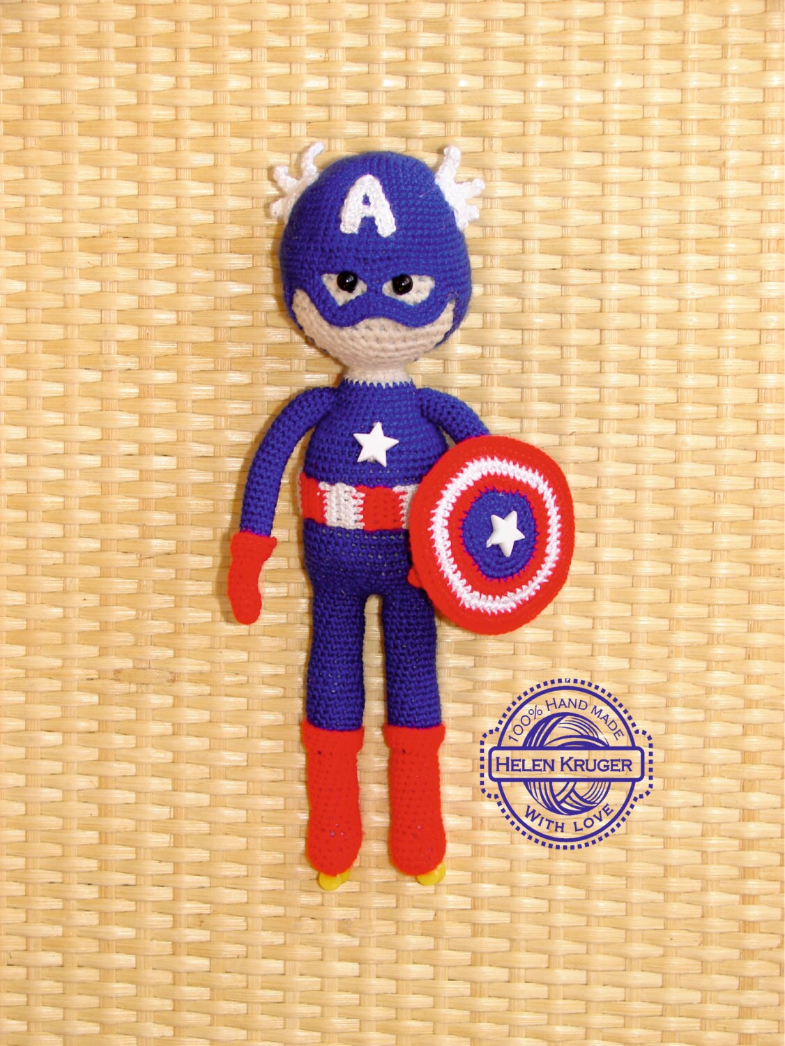 marvel captain america doll