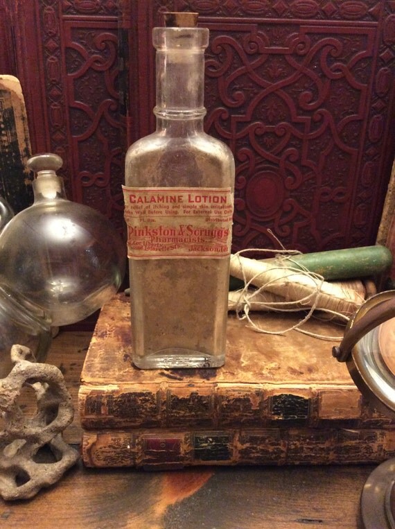 Poison Bottle Calamine Lotion Poison Ivy by VintageCatTastrophe
